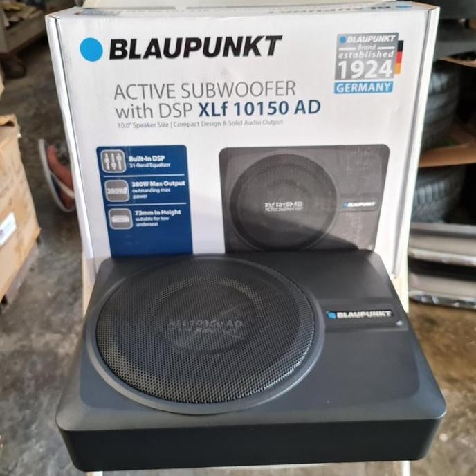 BLAUPUNKT ACTIVE SUBWOOFER + DSP 10" POWER PROCESSOR XLF 10150 AD