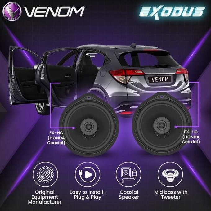 Speaker Mobil VENOM Coaxial Exodus EX- Car