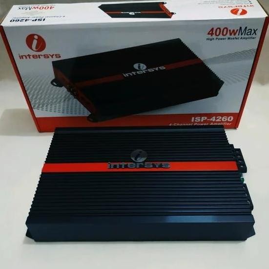 Power Intersys ISP - 4260 Power 4 CH Amplifier Intersys