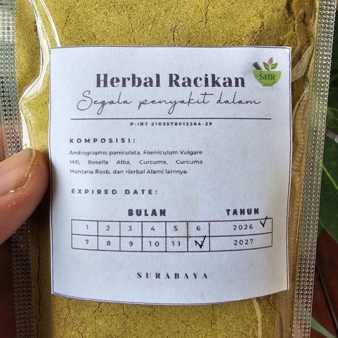 

Bubuk Herbal Racikan Untuk Pengobatan Penyakit Dalam