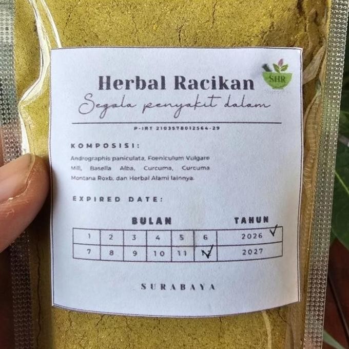

Bubuk Herbal Untuk Pengobatan Penyakit Dalam 100 gram