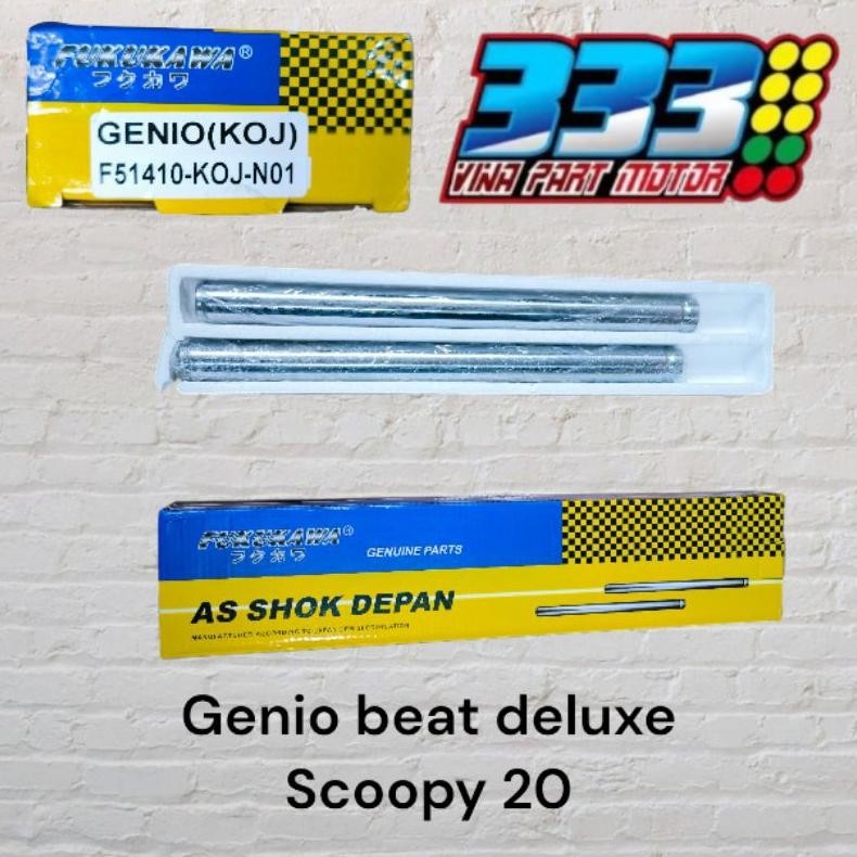 AS SHOCK GENIO BEAT DELUXE SCOOPY 20 AS SHOCKBREAKER DEPAN GENIO BEAT DELUXE SCOOPY 20