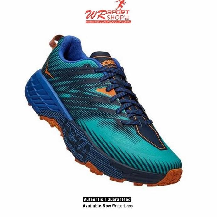 Promo Hoka One One Speedgoat 4 Mens Trail Running - Atlantis / Dazzling Blue COD