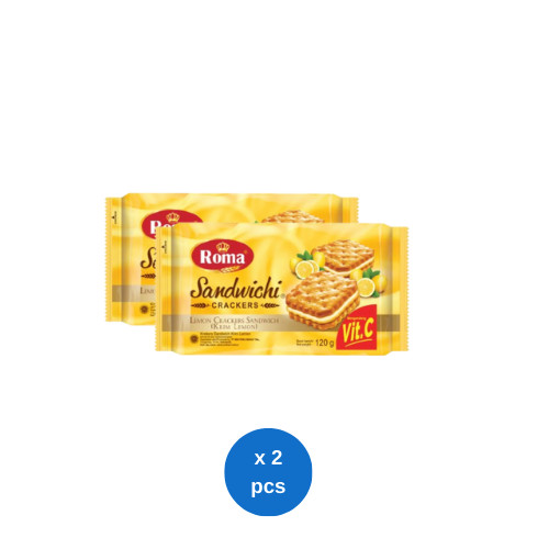 

Roma Sandwichi Lemon 120gr x 2 pcs