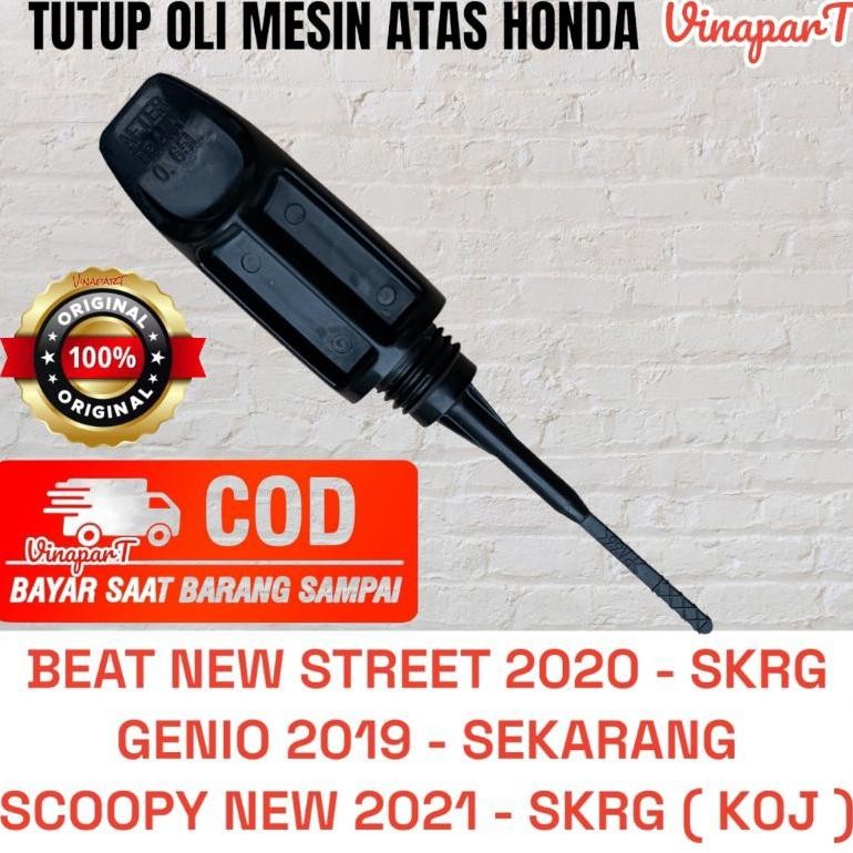 TUTUP OLI MESIN COLOKAN OLI BEAT NEW STREET 2020 GENIO SCOOPY NEW 2021 K0J