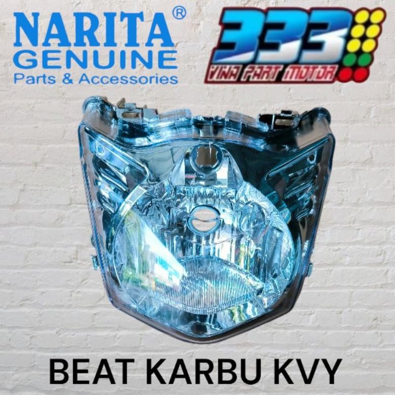 REFLEKTOR LAMPU DEPAN BEAT KARBU KVY LAMPU DEPAN BEAT KARBU