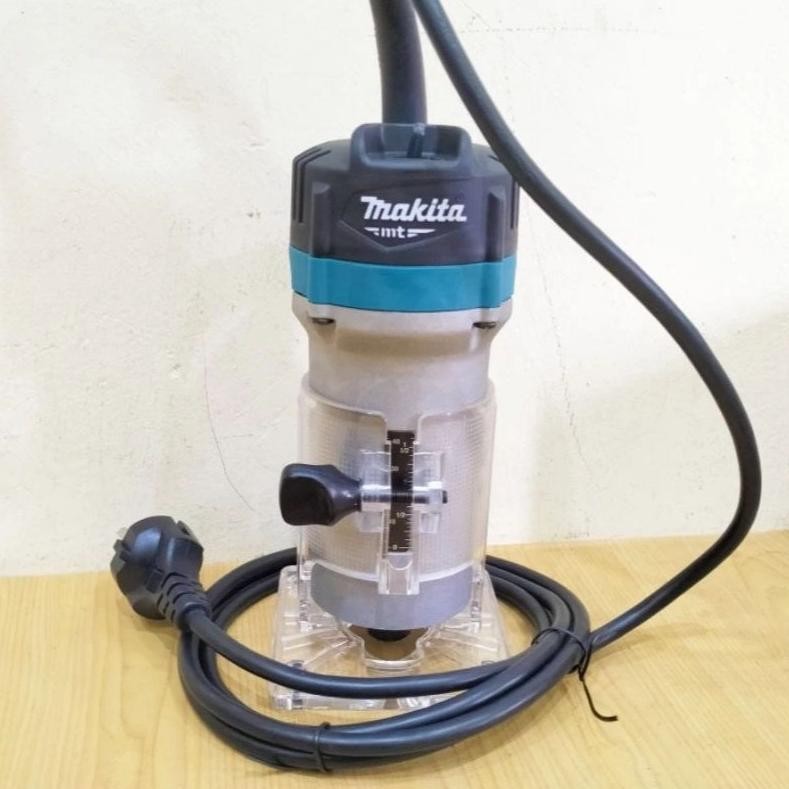 HARGA GROSIR PROMO NEW M3701B Mesin Profil 6mm Kayu Router Wood Trimmer 6 mm M 3701B M 3701 B M3701 