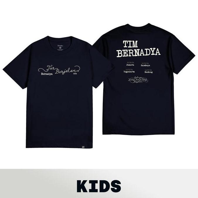 Bernadya Tim Tur Berjalan (Navy) Kids Version