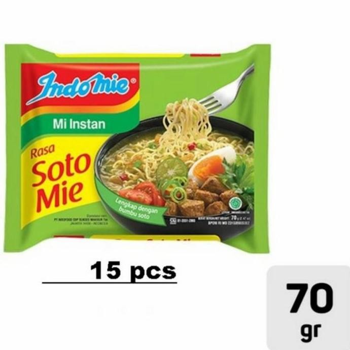 

15 Pcs. Indomie Kuah Soto Mie LS
