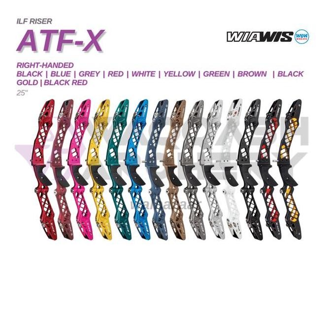 Wiawis Atf-X 25" Ilf Riser Recurve Bow Original Kualitas Terbaik Harga Termurah