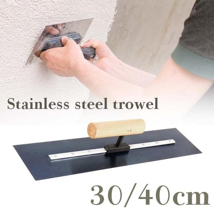 30/40Cm Alat Penghalus Acian Tembok Alat Untuk Acian Tembok Osokan Acian Setrika Plester Trowel Epox