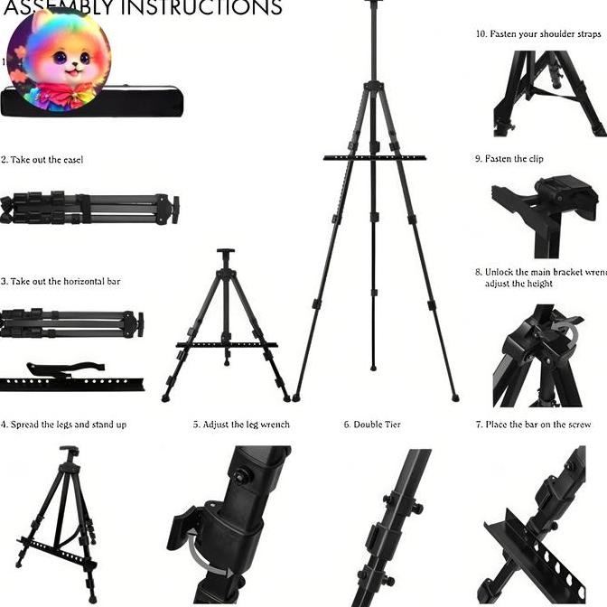 

Standing Frame Lukis Tripod Foto