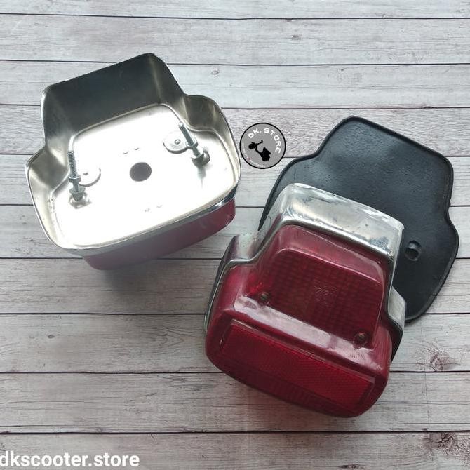 Stoplamp Vespa Bajaj Original Baru