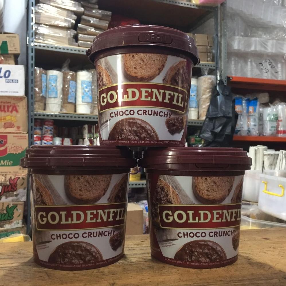 

Selai Goldenfil 1kg Rasa Choco Crunchy dan Strawberry