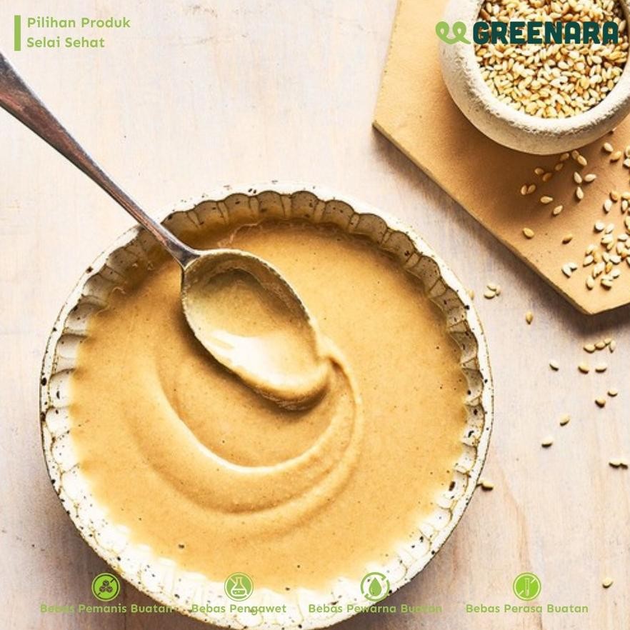 

Greenara Natural Tahini White Sesame Seed 230gr / Selai Wijen