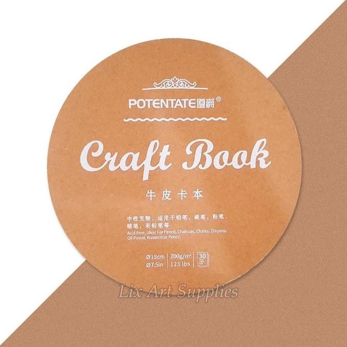 

Potentate Craft Paper - Circular Pad / Kraft Paper