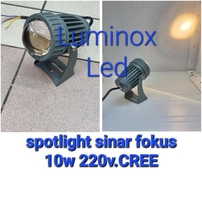 Lampu Tembak Tugu Logo 10Watt 10 W Cree Sorot Pohon 10 Watt 10W 3000K Terbaru