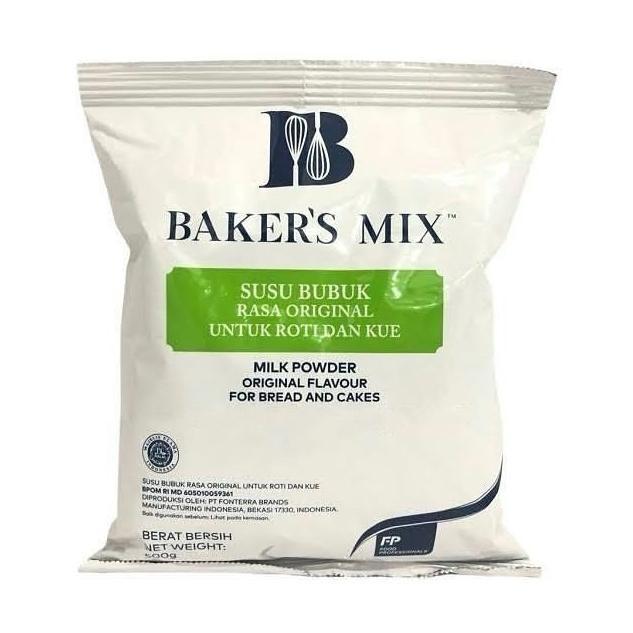 

Baker's Mix Susu Bubuk Rasa Original untuk Roti dan Kue 500gr