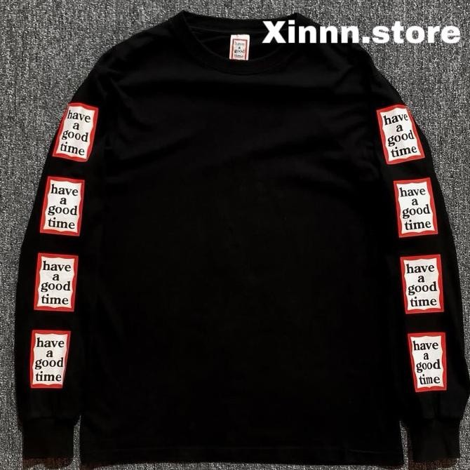 Longsleeve Have A Good Time Frame Red