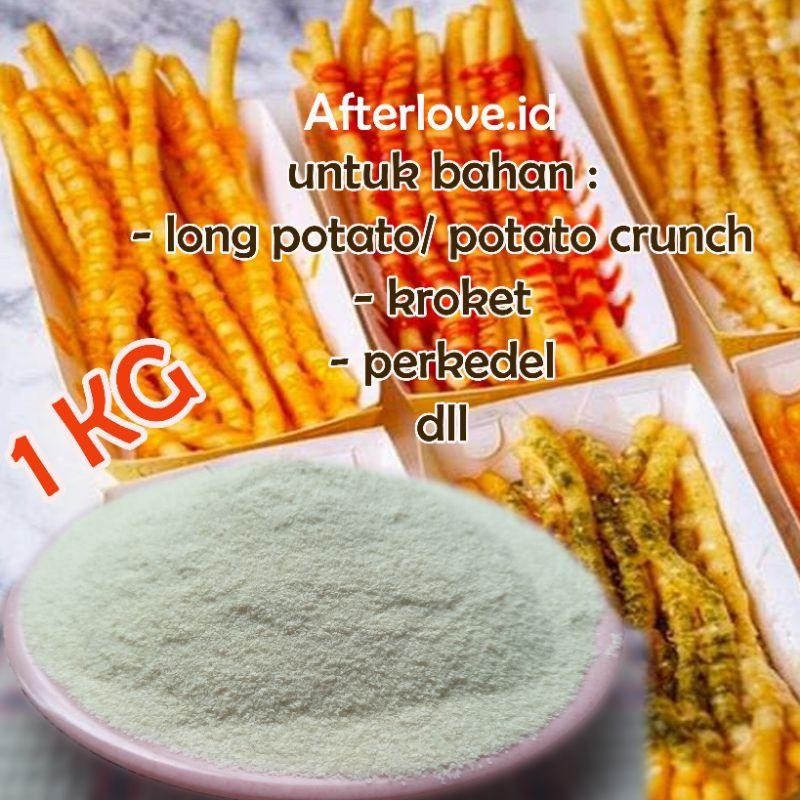 

NEW PRODUCT TEPUNG KENTANG POTATO FLAKES HALUS MEREK ISCON BALAJI INDIA 1000 GRAM / 1 KG UNTUK LONG POTATO MASHED POTATO DONAT KENTANG PERKEDEL PASTEL TUTUP DLL TERSEDIA HARGA GROSIR SILAHKAN LIHAT DI ETALASE TOKO / CHAT ADMIN REE RAIN