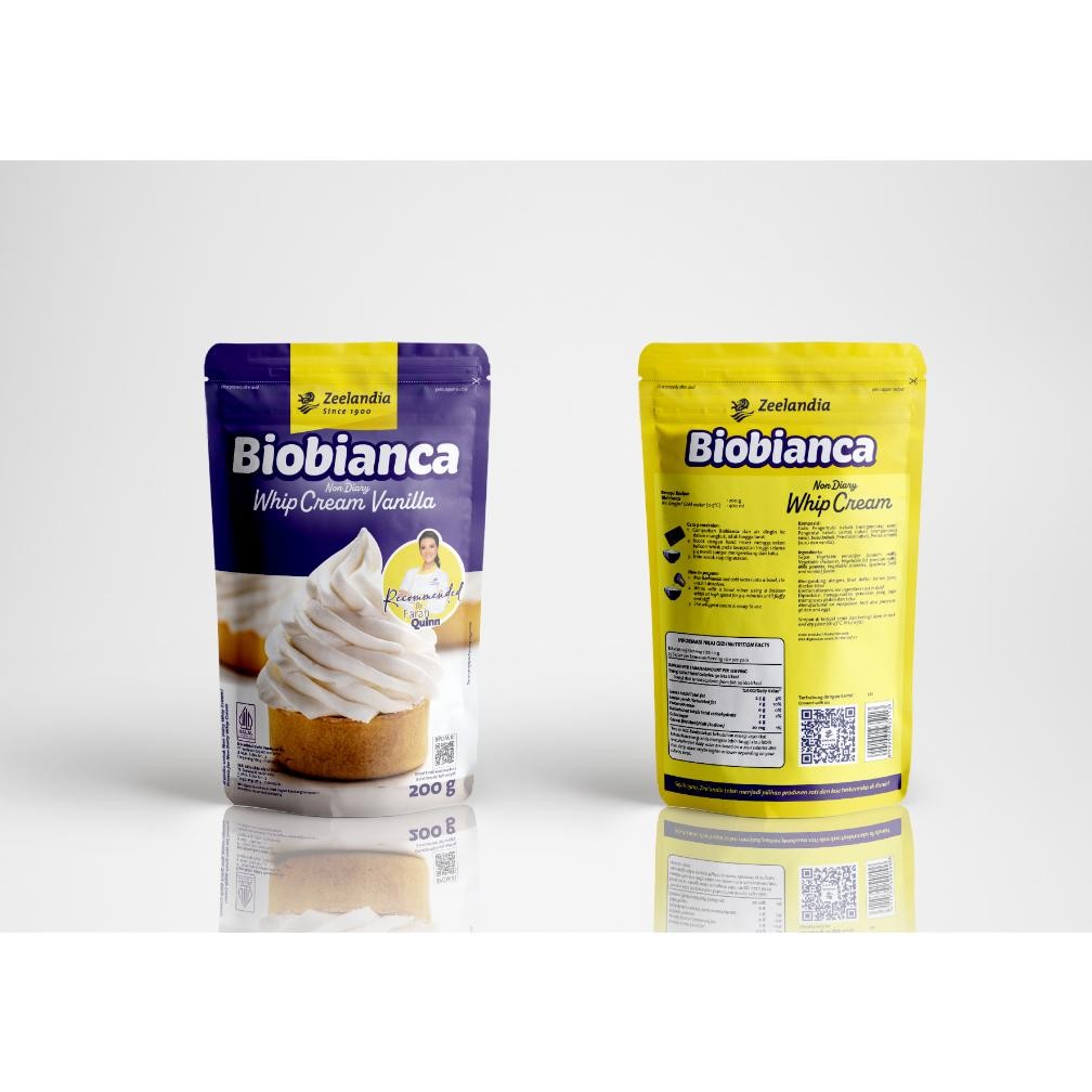 

Biobianca Vanilla 200g - Zeelandia - Whip Cream