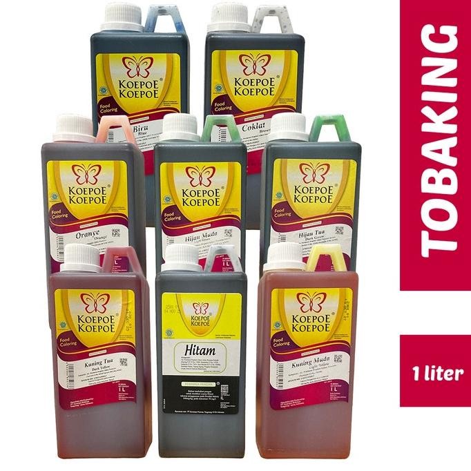 

Pewarna Makanan Koepoe 1 Liter Pewarna Kupu Food Flavouring