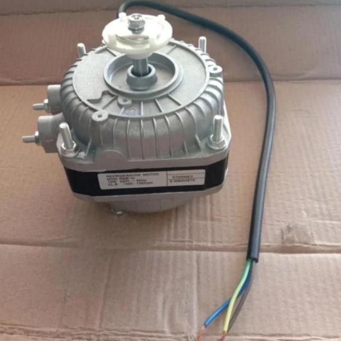 Motor Fan Kondensor 10 Watt Freezer Box Showcase Polytron Sanken Gea Asli