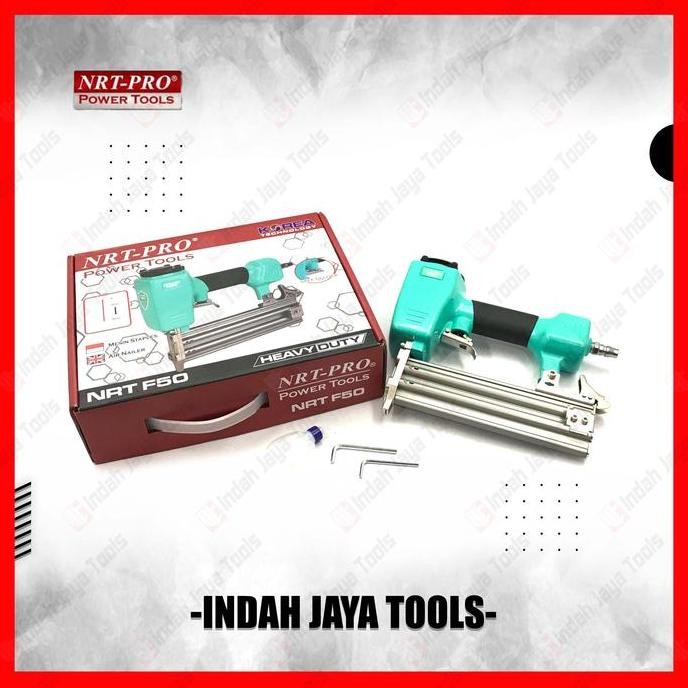 

Nrt-Pro Air Nailer F50 - Mesin Alat Paku Tembak Angin Staples Gun Stapler F 50 Co