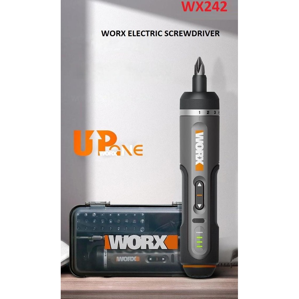 Worx 4V Electric Screwdriver Bit Set Wx240/242 Precision - Obeng Mini Co