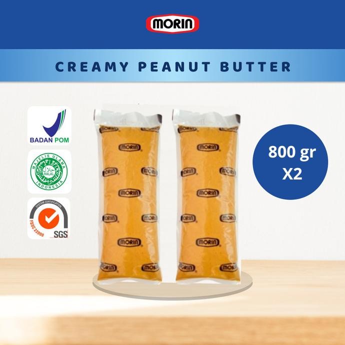

MORIN PEANUT BUTTER 800 GR - SELAI KACANG x 2
