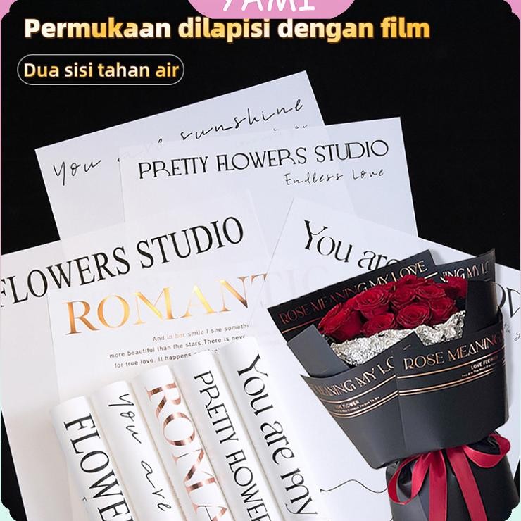

Cod10 Lembar Menebal Stamping Foil Sederhana Dalam Bahasa Inggris Kertas Buket Bunga Flower Wrapping R Cellophane Wateroof Hadiah Hari Valentine Hadiah Kelulusan Hadiah Liburan