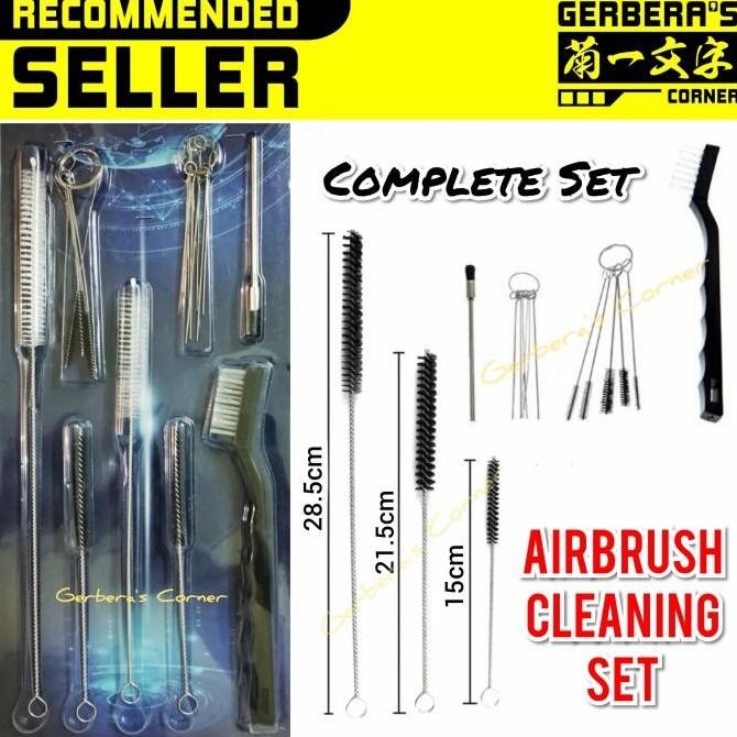 

PROMO! AirBrush Cleaning Kit Set Sikat Pembersih Air Brush Compressor
