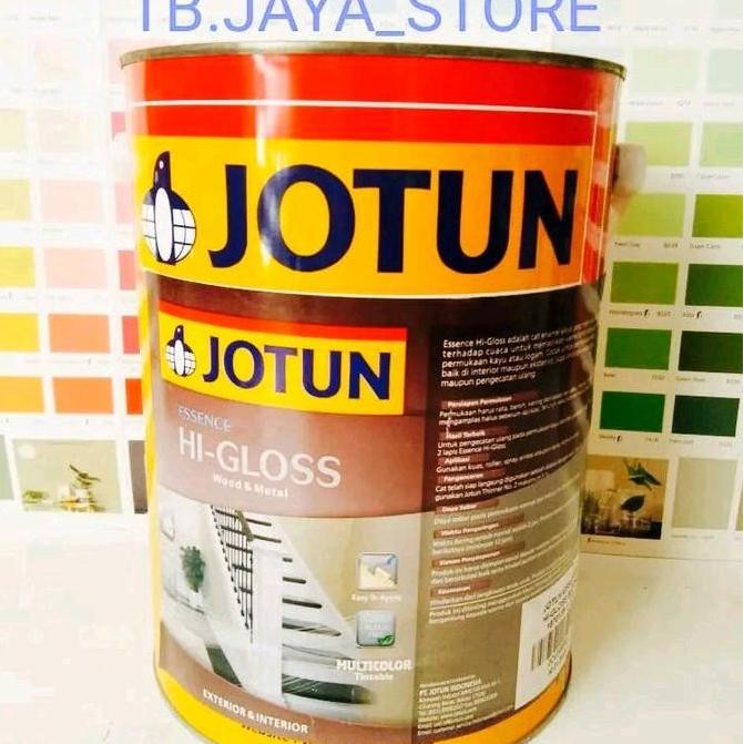 

Cat Jotun Kayu & Besi Essence Hi Gloss 5L White (Putih) / Cat Minyak