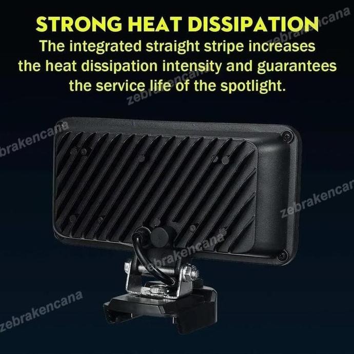 Paket Lampu Led Portable 8" Inch Tenaga Baterai Lampu Led Lampu Cordless Antarmuka Baterai Makita Le