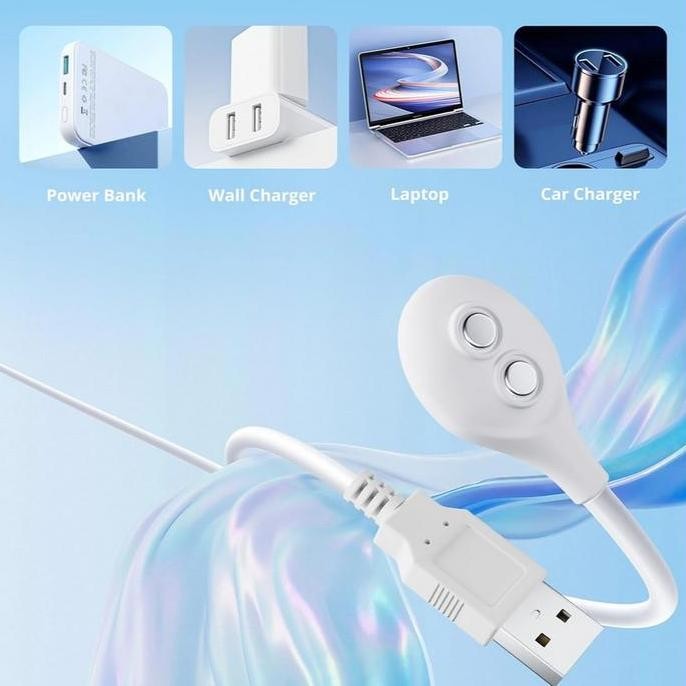 TERBARU - USB Charging Cable Vibrat Lovense / Charging Magnetic Cable Charger for toys - kabel Loven