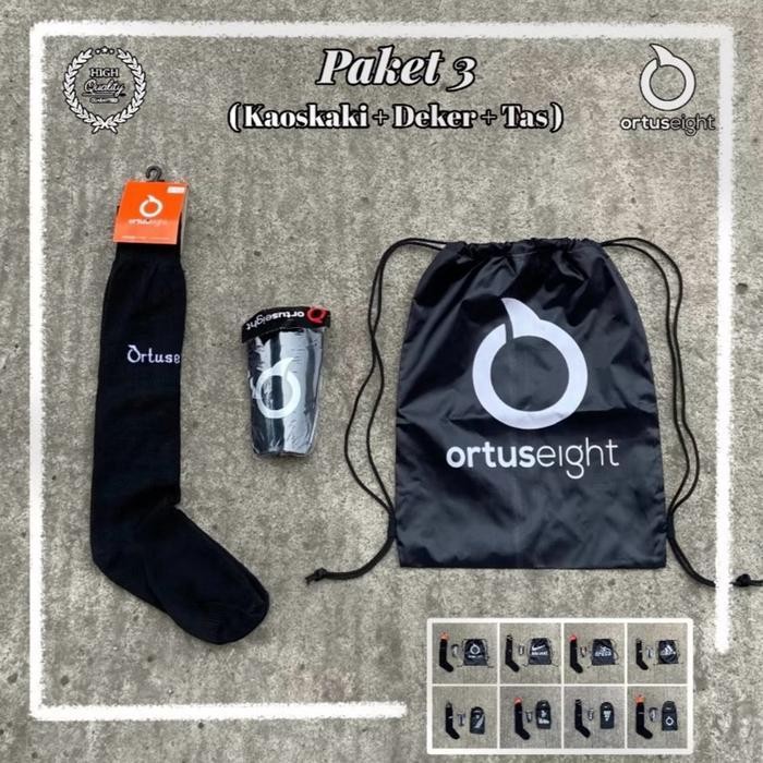 FF Paket 3 Item Bola Dan Futsal Tas Deker Kaos Kaki Muat Sepatu Baju Hp Dll