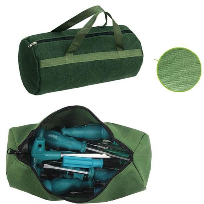 Tas Alat Perkakas Besar Anti Air Tas Toolkit Perkakas Tabung Bulat Tas Teknisi Dan Tukang Tools Bag