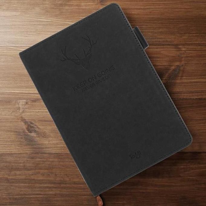 

Buku Tulis Catatan Harian Toddi Notebook Diary Cover Kulit 180 Lembar A5
