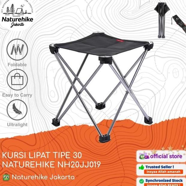 Kursi Lipat Naturehike Nh20Jj019 Tipe 30 Portable Camping Outdoor