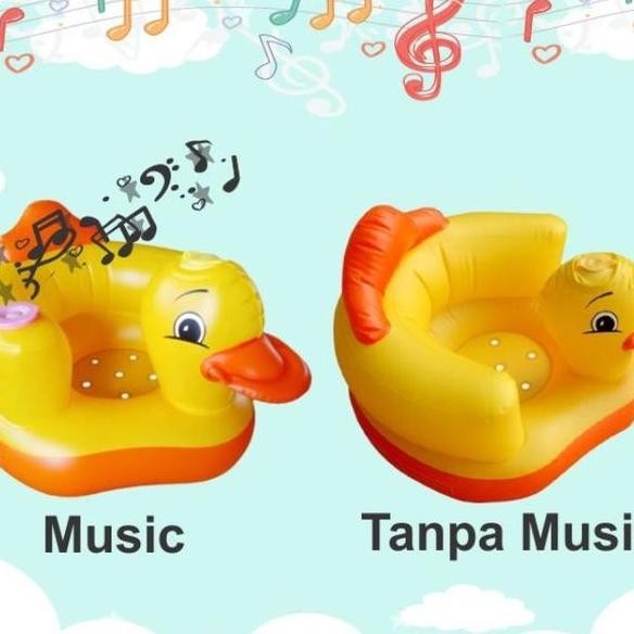 Sofa Musik Bayi Duduk Bebek Kursi Makan Lucu Baby Chair Music Belajar Duduk Pelampung Mandi Aman Bel