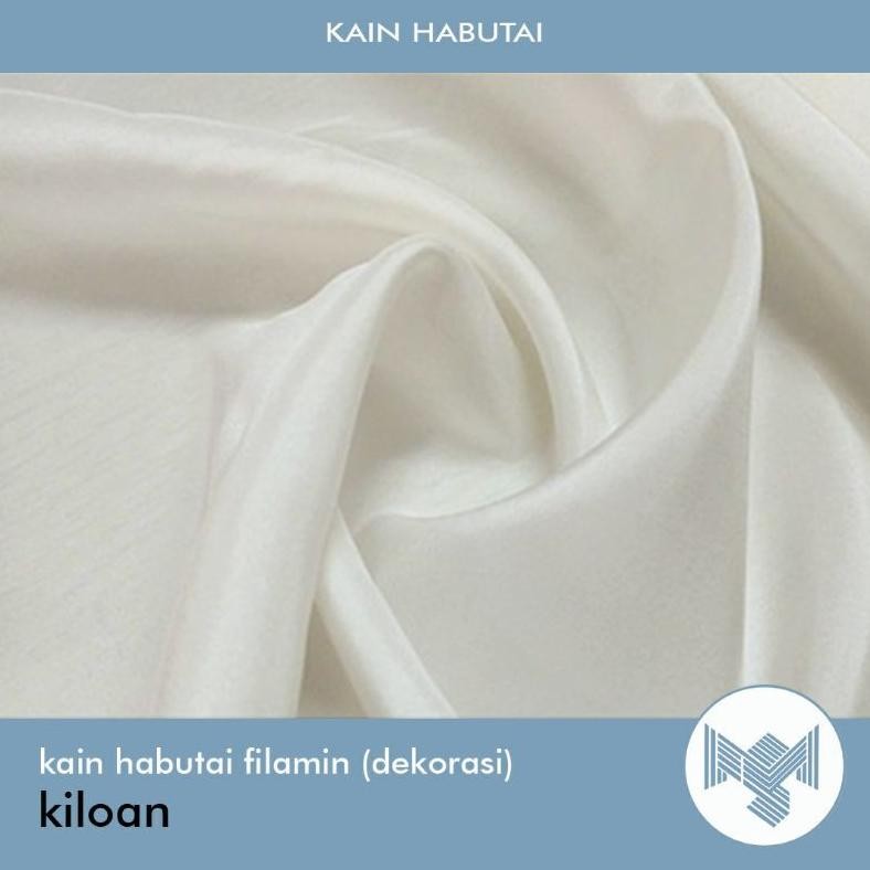 KILOAN Kain Habutai Filamin Abutai Dekorasi BACKDROP tebal