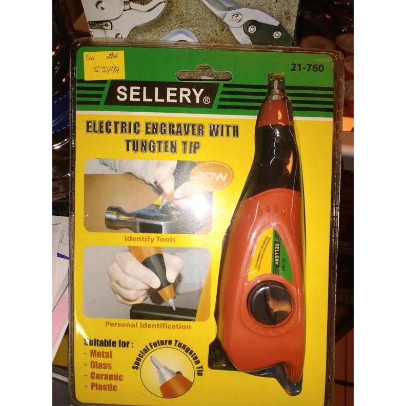 Sellery Electric Engraver / Mesin Ir Tangan
