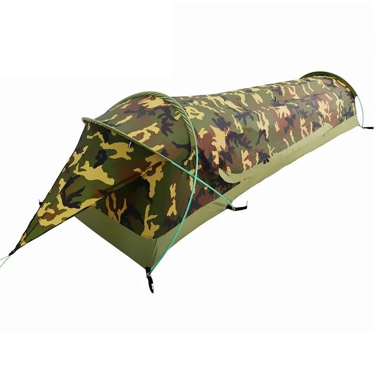 Ultralight One Person Tunnel Tent Outdoor Camping Survival Single Tent