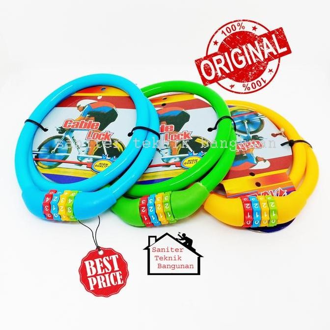 DF387>> GEMBOK SEPEDA MOTOR RODA HELM-KUNCI GEMBOK-GEMBOK PIN-SPIRAL NASA