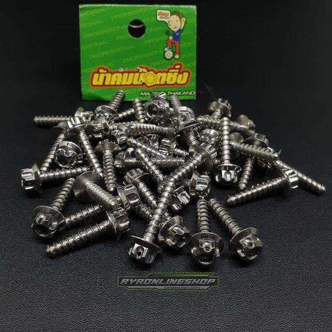 DF229>> probolt stainless baut skrup tutup box filter udara original Thailand