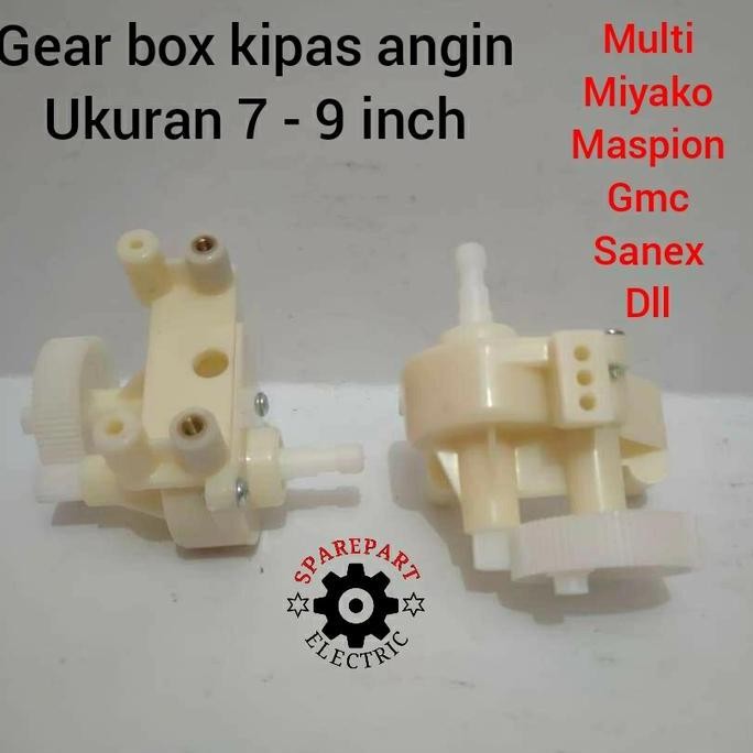 DS7 >> GEAR BOX KIPAS ANGIN MEJA 7 - 9 INCH / MULTI MIYAKO SANEX GMC DLL