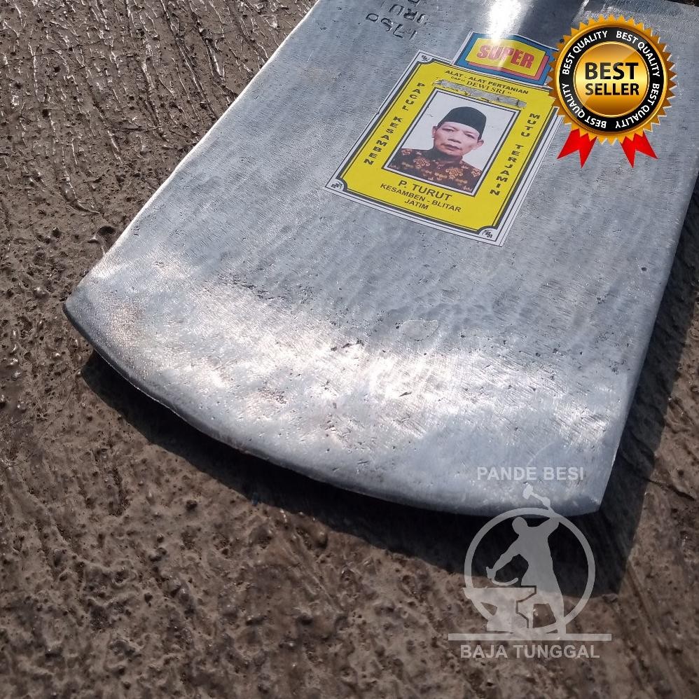 Murah Pacul Cangkul Ukuran 20Cm Asli Blitar Original Cap P Turut Kuning Super Bahan Baja Isen Asli C