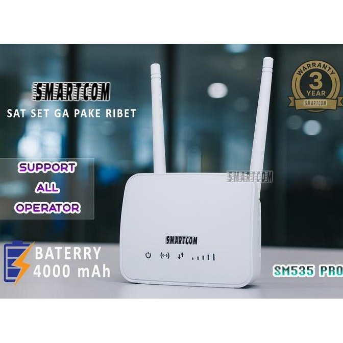 Promo Martcom Modem Wifi Home Router 4G B535 Pro + Unlock All Operator