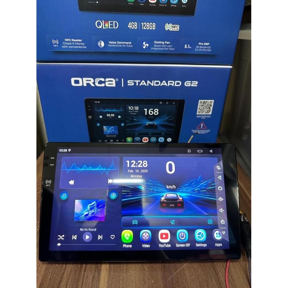 // Head Unit Android Orca 10In Adr-1088 /Double Din Orca Android Adr-1088 //