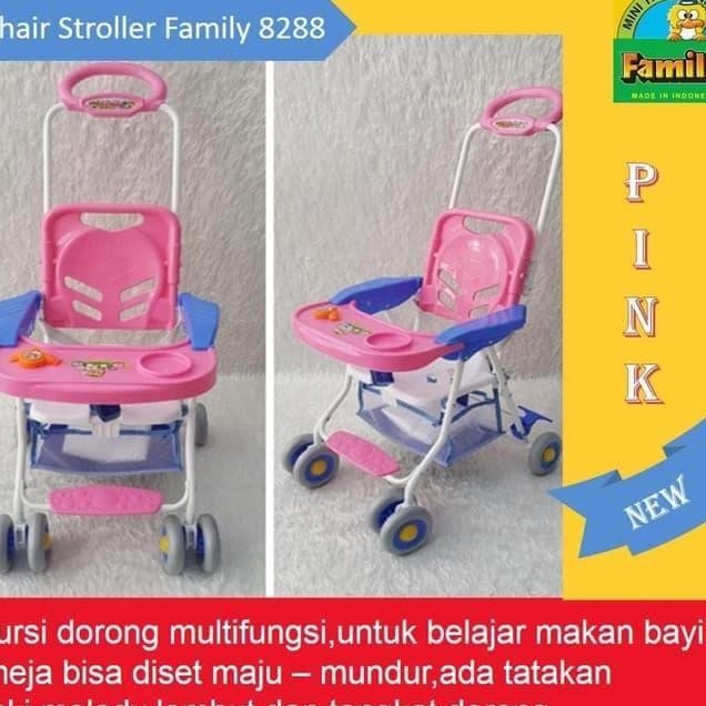 Chair Stroller Kursi Makan Dorongan Bayi Family Fc 8288